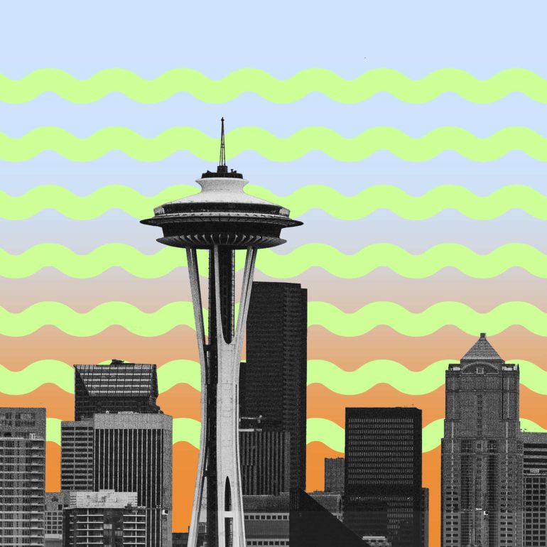 Seattle skyline mid-day